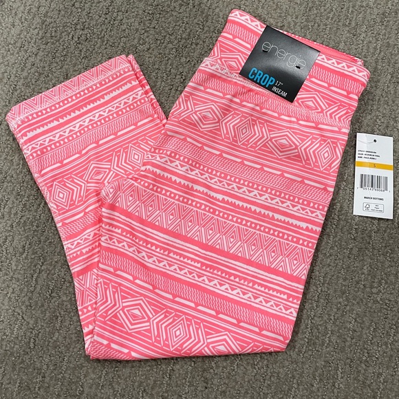 Energie Pants - Energie Women’s Crop Leggings - Small